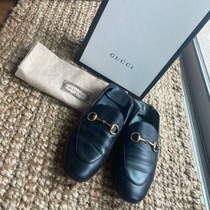 Gucci classic black Princetown Loafer